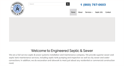 Desktop Screenshot of engineeredsepticsewer.com